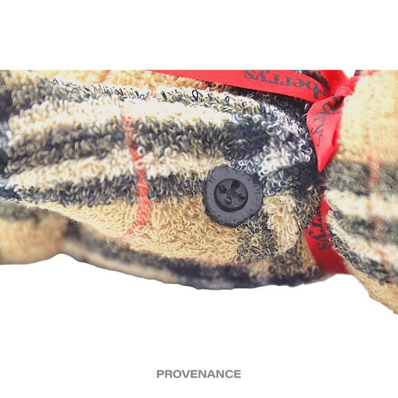 🔴 Burberry Teddy Bear - Nova Check Terry - Picture 9 of 9